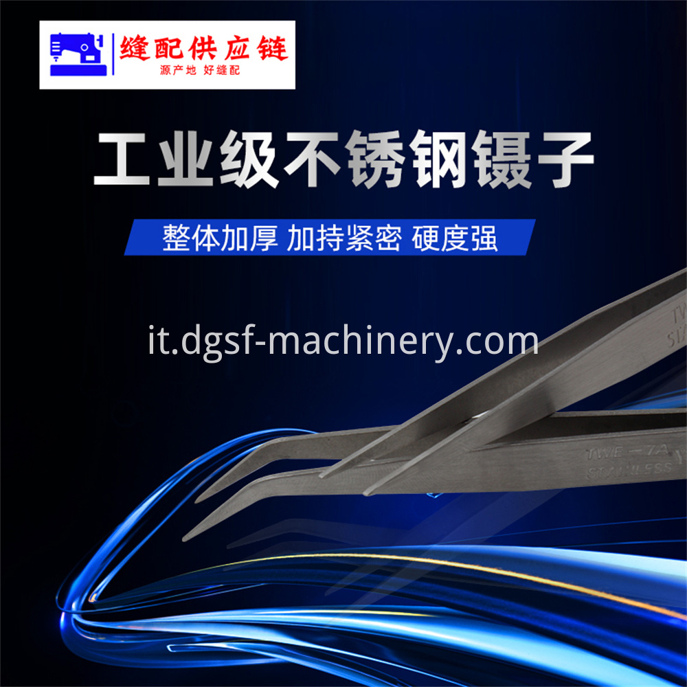 Xingteng Brand Thickened Stainless Steel Straight Head Tweezers 4 Jpg